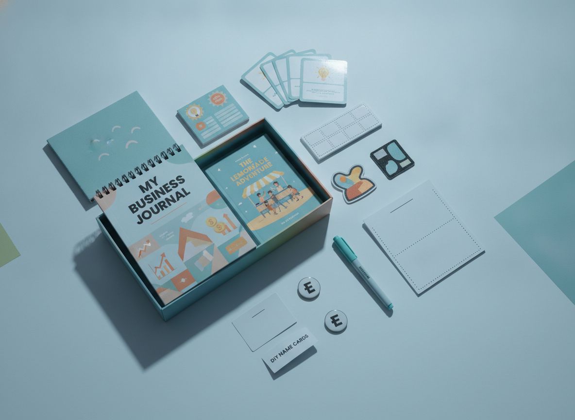 My Little Big Boss Starter Kit with business journal, story book, and activity materials